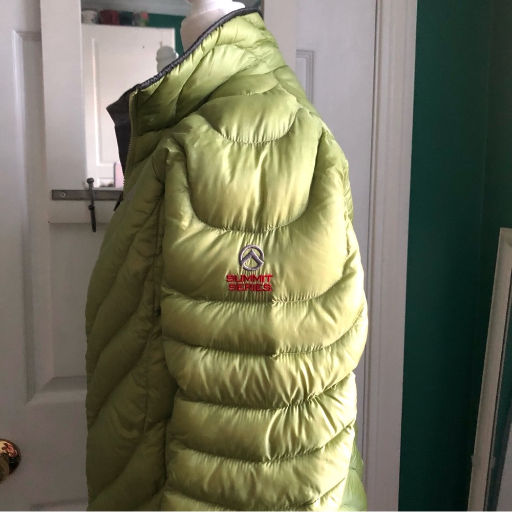 The North Face Summit Series Lime Puffer Down Jacket Small - Picture 14 of 16